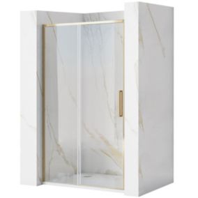 Porte de douche coulissante REA Rapid slide gold 120