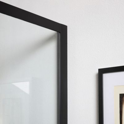 Porte De Douche Niche 140 Cm Avec Côté Fixe 80 Cm Noir Mat Avec Ouverture Réversible - City