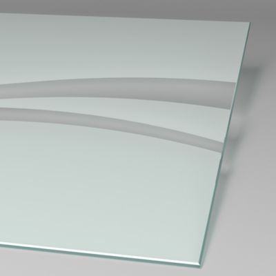 Porte de douche pivotante, 90 x 192 cm, Schulte NewStyle, verre transparent anticalcaire, Liane