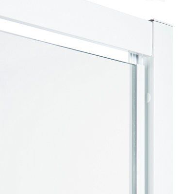 Porte de douche pivotante Cooke & Lewis Onega sérigraphié 70 cm