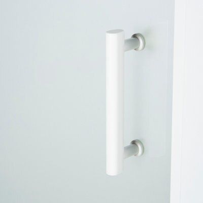 Porte de douche pivotante Cooke & Lewis Onega sérigraphié 70 cm