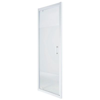 Porte de douche pivotante Cooke & Lewis Onega transparente 70 cm