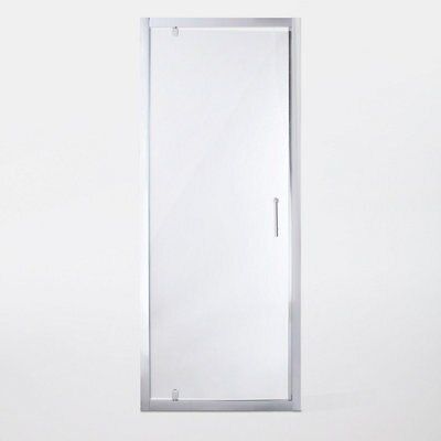 Porte de douche pivotante Cooke & Lewis Onega transparente 70 cm