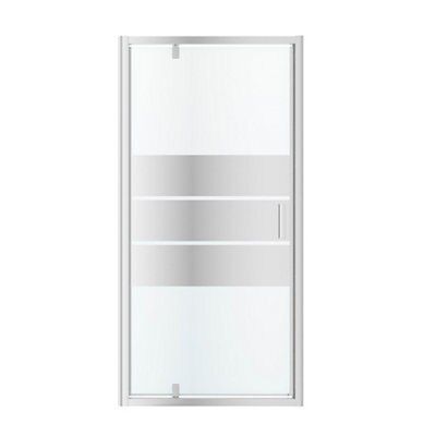 Porte de douche pivotante GoodHome Beloya miroir 100 cm