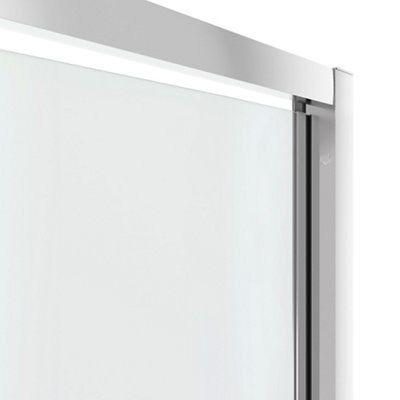 Porte de douche pivotante GoodHome Beloya miroir 100 cm