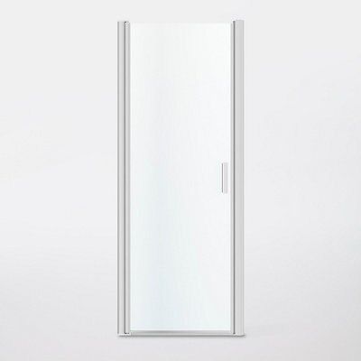 Porte De Douche Pivotante Ouverture Totale Goodhome Beloya Transparente 80 Cm Castorama