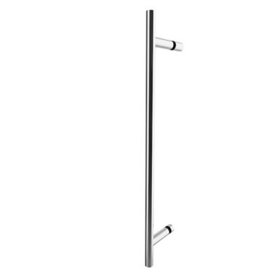 Porte de douche pivotante sur élément fixe Schulte NewStyle profilé aspect chromé l.100 x H.192 cm