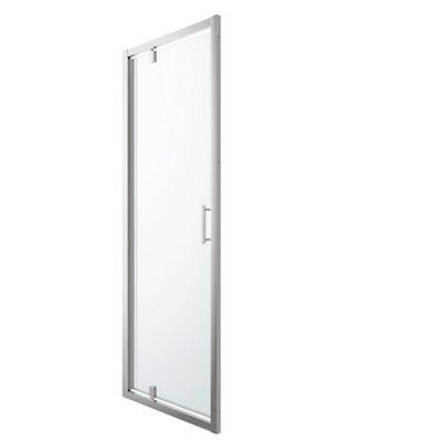 Porte de douche pivotante transparente 70 cm, GoodHome Beloya