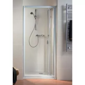 Porte de douche pliante 70 cm, blanc, Schulte Phoenix