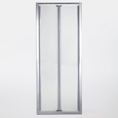 Porte de douche pliante 80 cm transparente Cooke & Lewis Onega