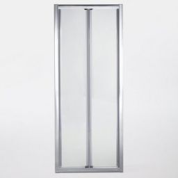 Porte de douche pliante Cooke & Lewis Onega transparente 90 cm