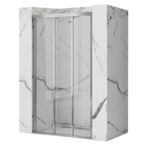 Porte de douche REA Alex 100 chrome