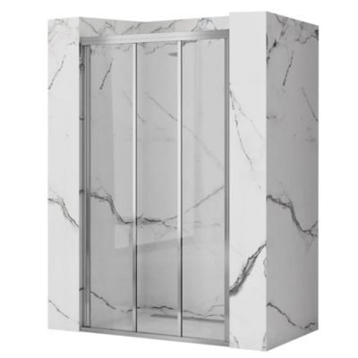 Porte de douche REA Alex Chrome 130