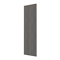 Porte de dressing chêne gris Darwin 145,6 x 37,5 cm