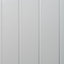 Porte de garage basculante GoodHome blanc - L.240 x h.200 cm - manuelle (pré-montée)