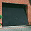 Porte de garage basculante GSL anthracite - L.240 x h.200 cm (pré-montée)