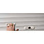 Porte de garage enroulable Protecta Opale blanche - L.240 x h.200 cm (pré-montée)