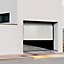 Porte de garage sectionnelle GoodHome blanc à K7 - L.300 x h.200 cm - motorisée (en kit)