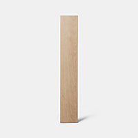 Porte de meuble de cuisine Alpinia décor chêne mat l. 15 cm x H. 90 cm GoodHome