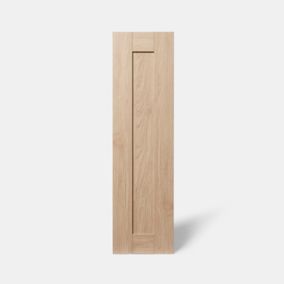 Porte de meuble de cuisine Alpinia décor chêne mat l. 25 cm x H. 90 cm GoodHome