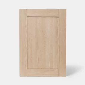 Porte de meuble de cuisine Alpinia décor chêne mat l. 50 cm x H. 72 cm GoodHome