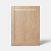 Porte de meuble de cuisine Alpinia décor chêne mat l. 60 cm x H. 72,3 cm GoodHome