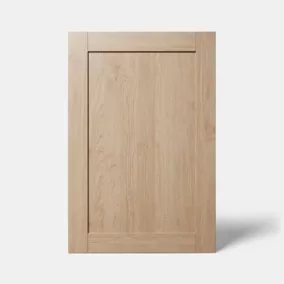 Porte de meuble de cuisine Alpinia décor chêne mat l. 60 cm x H. 90 cm GoodHome