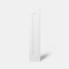 Porte de meuble de cuisine Artemisia blanc mat l. 15 cm x H. 72 cm GoodHome