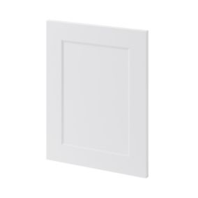 Porte de meuble de cuisine Artemisia blanc mat l. 45 cm x H. 60 cm GoodHome