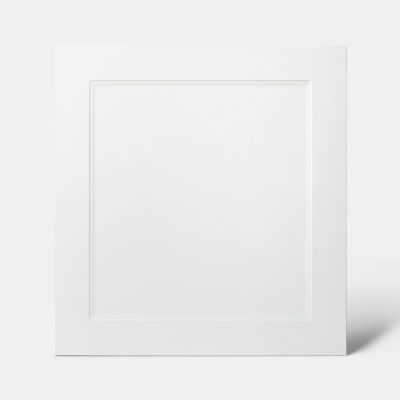 Porte de meuble de cuisine Artemisia blanc mat l. 60 cm x H. 65 cm GoodHome