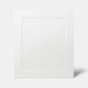 Porte de meuble de cuisine Artemisia blanc mat l. 60 cm x H. 72 cm GoodHome