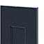 Porte de meuble de cuisine Artemisia bleu mat l. 15 cm x H. 72 cm GoodHome