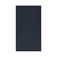 Porte de meuble de cuisine Artemisia bleu mat l. 40 cm x H. 72 cm GoodHome