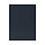 Porte de meuble de cuisine Artemisia bleu mat l. 60 cm x H. 80 cm GoodHome