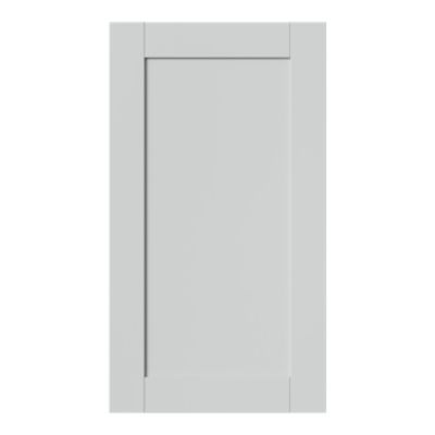Porte de meuble de cuisine Ash gris mat l. 39,7 cm x H. 71,5 cm GoodHome
