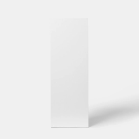 Porte de meuble de cuisine Balsamita blanc mat l. 25 cm x H. 72 cm GoodHome