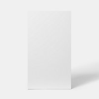 Porte de meuble de cuisine Balsamita blanc mat l. 40 cm x H. 72 cm GoodHome