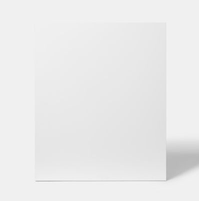 Porte de meuble de cuisine Balsamita blanc mat l. 60 cm x H. 72 cm GoodHome