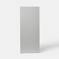 Porte de meuble de cuisine Balsamita gris mat l. 30 cm x H. 72 cm GoodHome