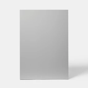 Porte de meuble de cuisine Balsamita gris mat l. 50 cm x H. 72 cm GoodHome