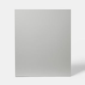 Porte de meuble de cuisine Balsamita gris mat l. 60 cm x H. 72 cm GoodHome