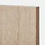 Porte de meuble de cuisine Chia décor chêne clair mat l. 15 cm x H. 72 cm GoodHome