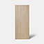 Porte de meuble de cuisine Chia décor chêne clair mat l. 30 cm x H. 72 cm GoodHome