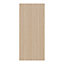 Porte de meuble de cuisine Chia décor chêne clair mat l. 40 cm x H. 90 cm GoodHome