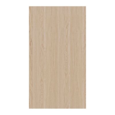 Porte de meuble de cuisine Chia décor chêne clair mat l. 50 cm x H. 90 cm GoodHome