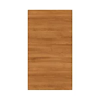 Porte de meuble de cuisine Chia décor chêne fumé mat l. 40 cm x H. 72 cm GoodHome