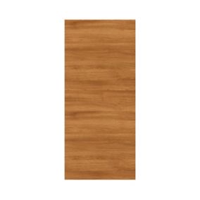 Porte de meuble de cuisine Chia décor chêne fumé mat l. 40 cm x H. 90 cm GoodHome