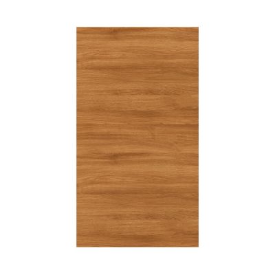 Porte de meuble de cuisine Chia décor chêne fumé mat l. 50 cm x H. 90 cm GoodHome