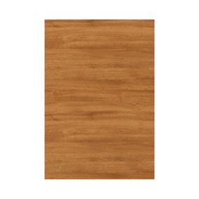 Porte de meuble de cuisine Chia décor chêne fumé mat l. 60 cm x H. 90 cm GoodHome