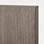 Porte de meuble de cuisine Chia décor chêne gris mat l. 15 cm x H. 72 cm GoodHome